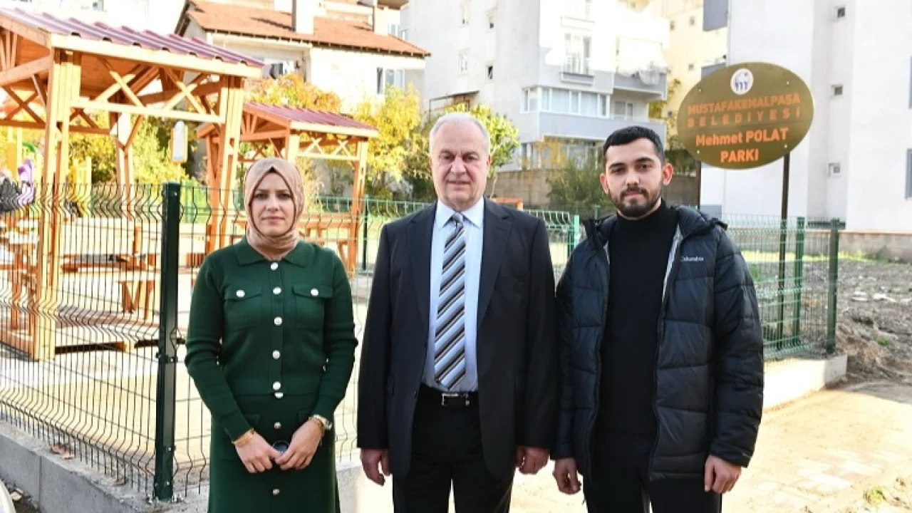 Bursa Mustafakemalpaşa'ya yeni park -