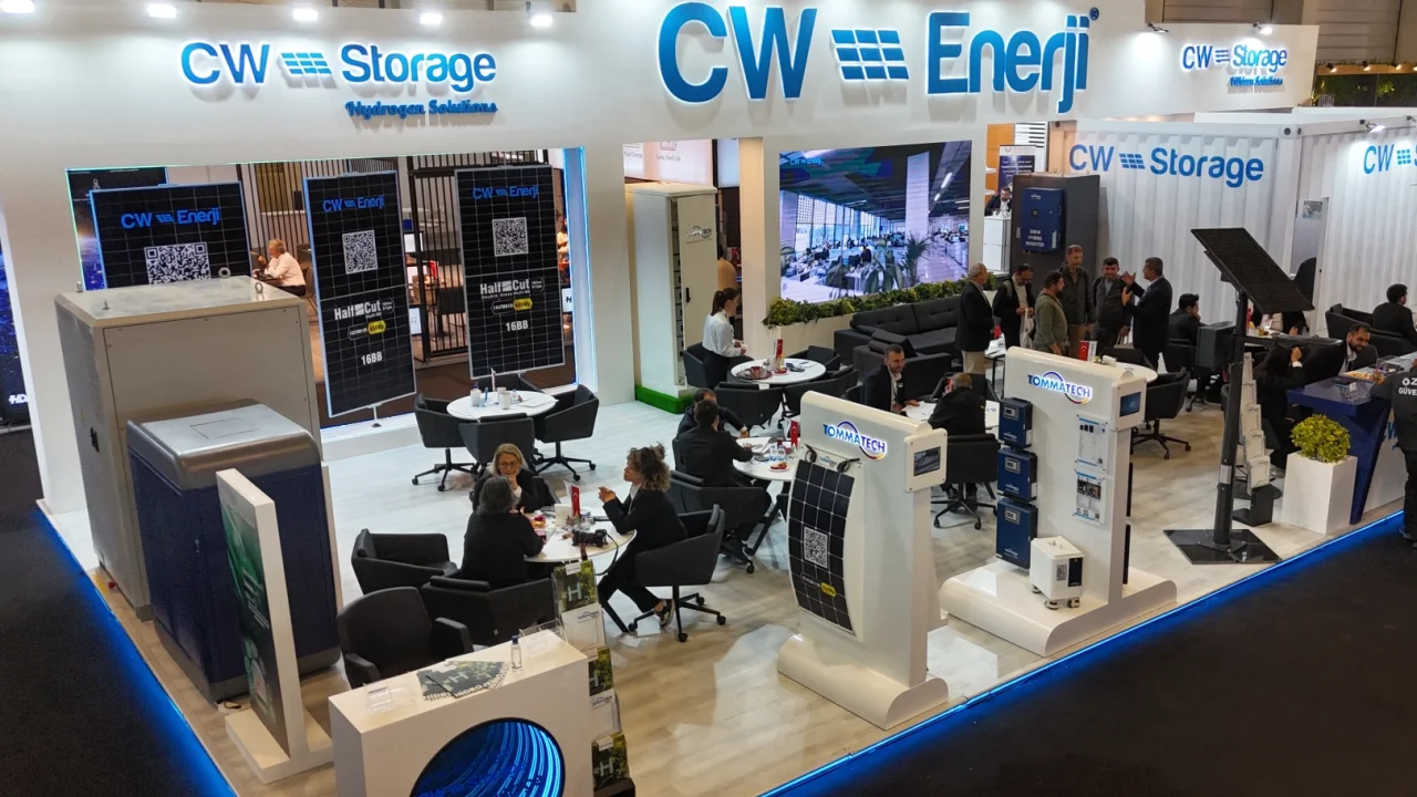 CW Enerji Solar Storage Fuarı’nda göz kamaştırdı -