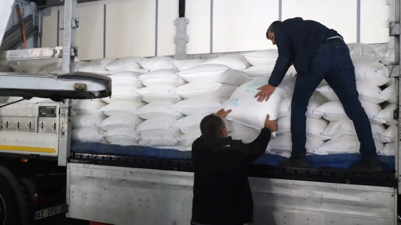 Kocaeli'de arı yemleri teslim ediliyor... Büyükşehir'den 169 tonluk destek -