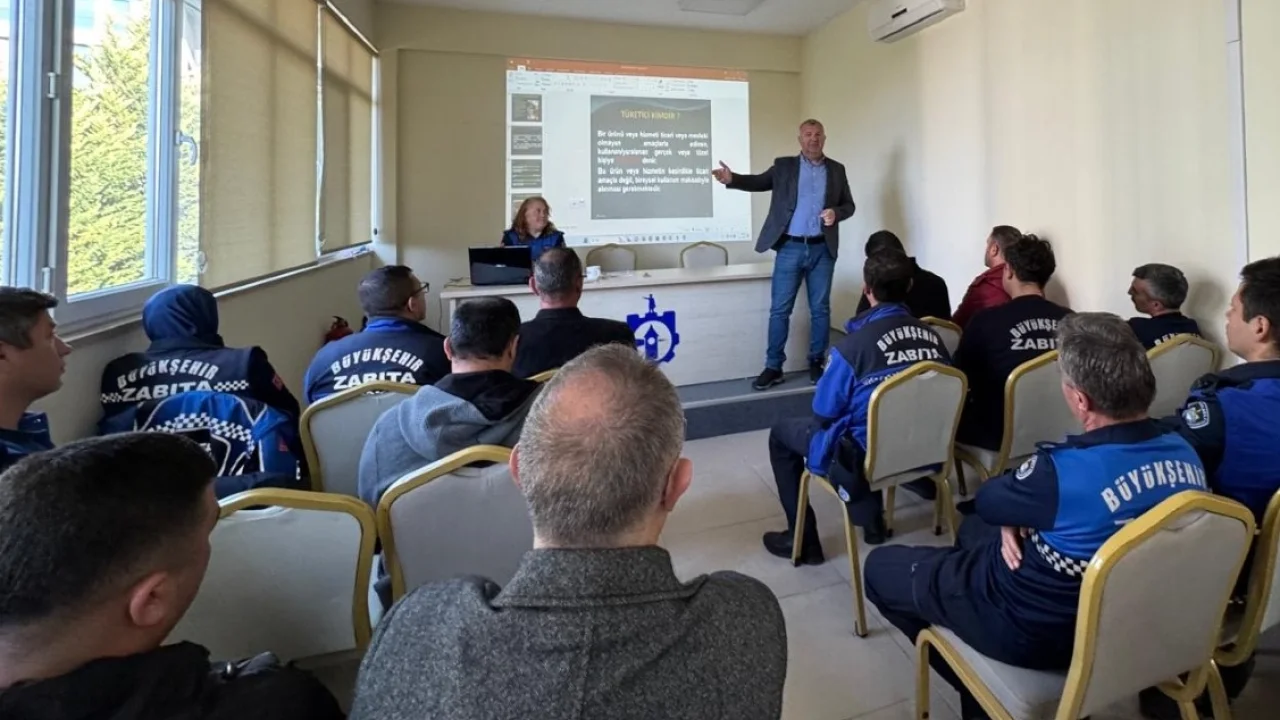 Kocaeli zabıtasına tüketiciyi koruma eğitimi -
