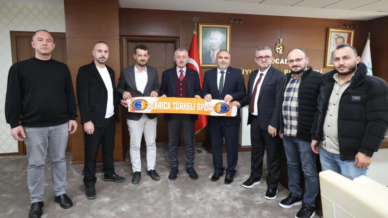 KOSİDEF’ten Başkan Büyükakın’a nezaket ziyareti -