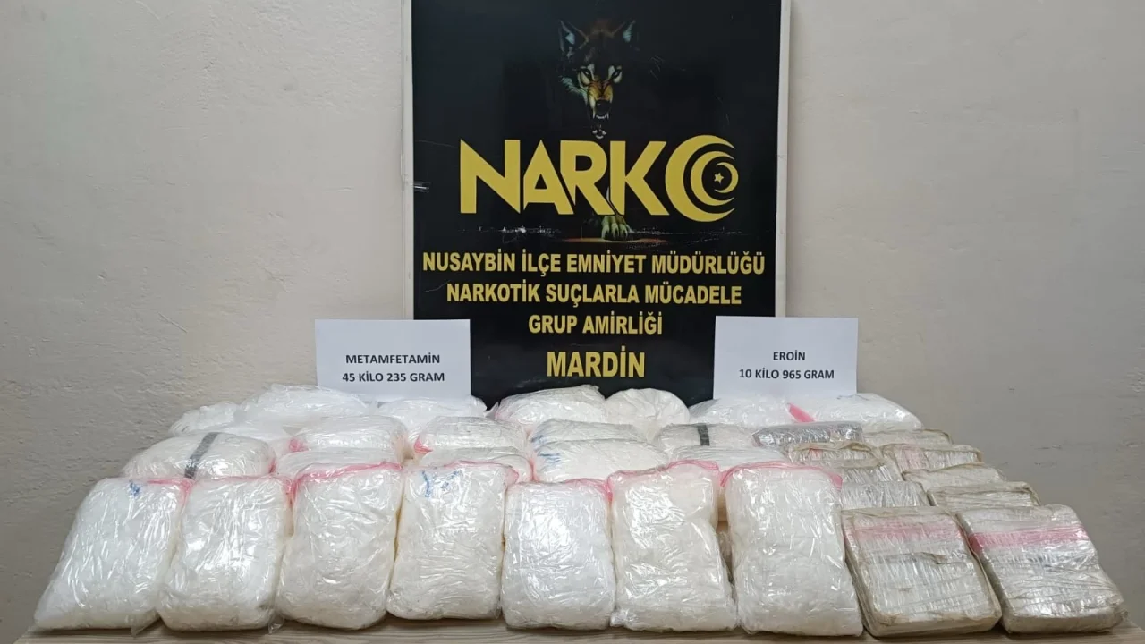 Mardin Emniyeti'nden zehir tacirlerine darbe -