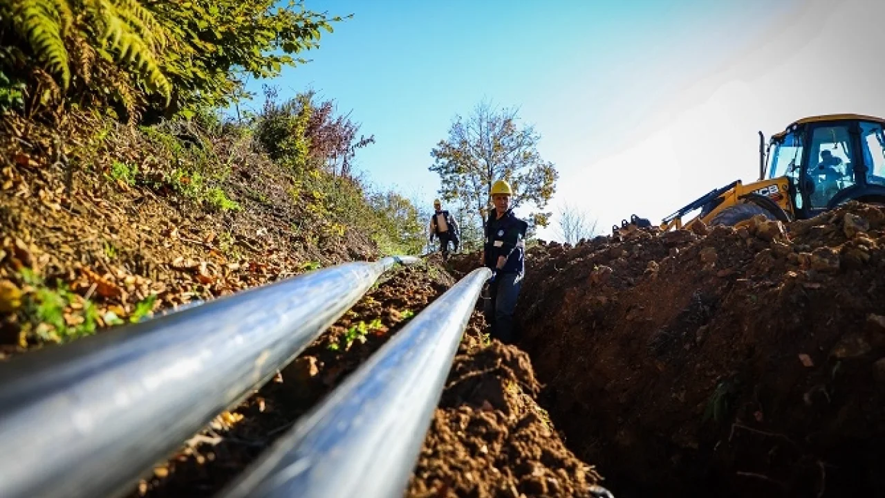 SASKİ'den 6 bin 500 metre yeni içme suyu hattı projesi -