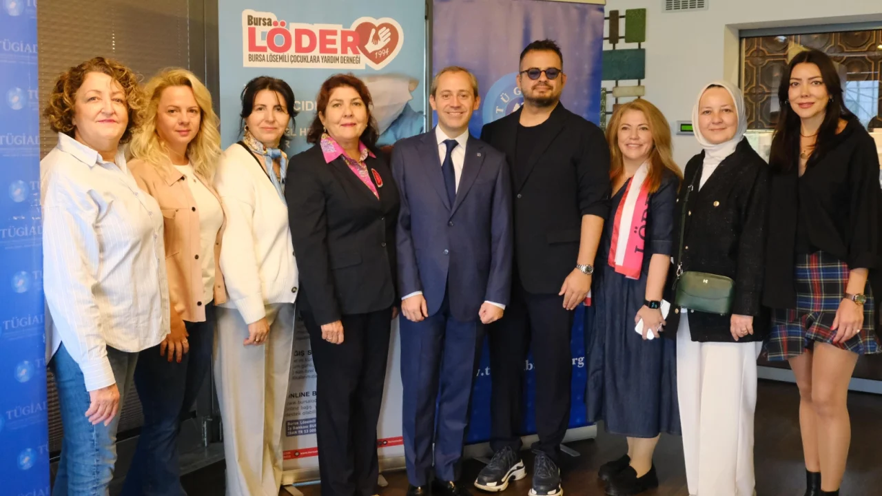 TÜGİAD Bursa lösemeli çocuklara umut oluyor -