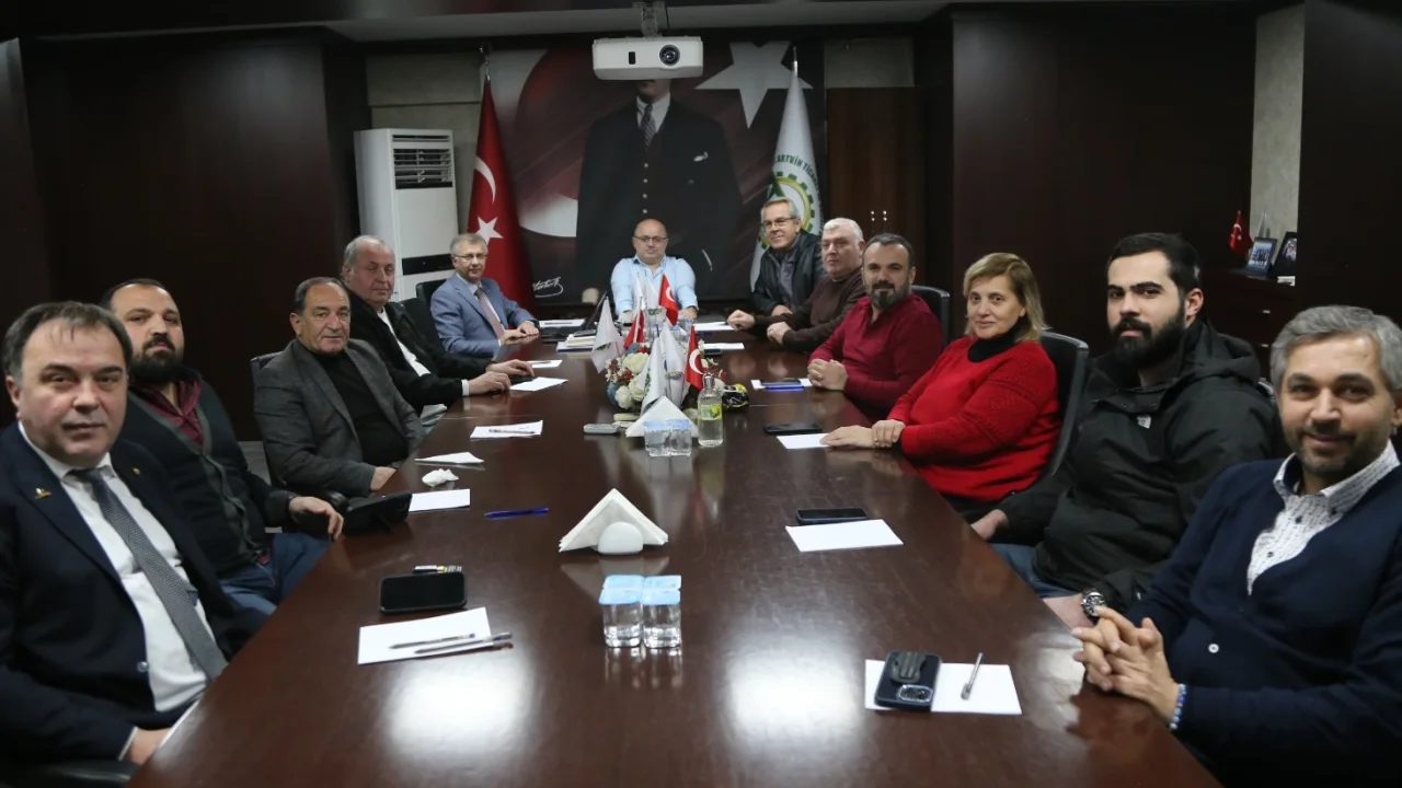 Artvin Ticaret ve Sanayi Odası 2024 yılının son meclis toplantısını gerçekleştirdi