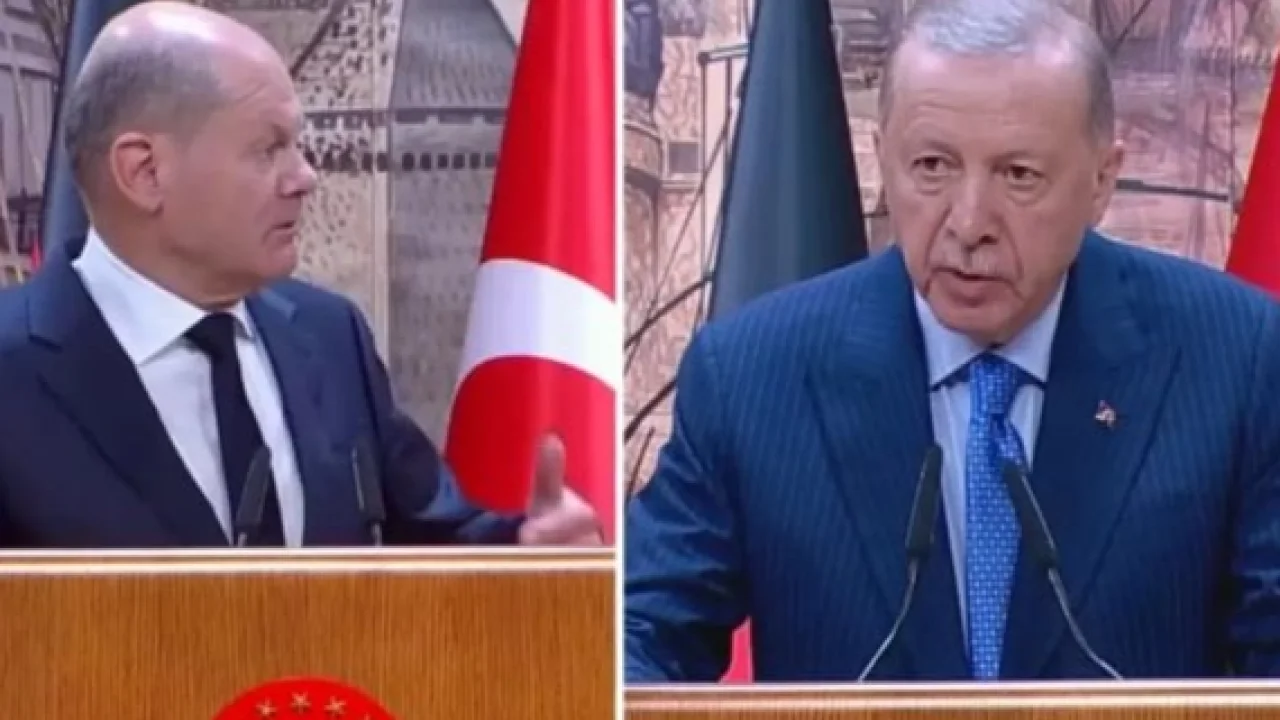 Cumhurbaşkanı Erdoğan, Almanya Başbakanı ile görüştü