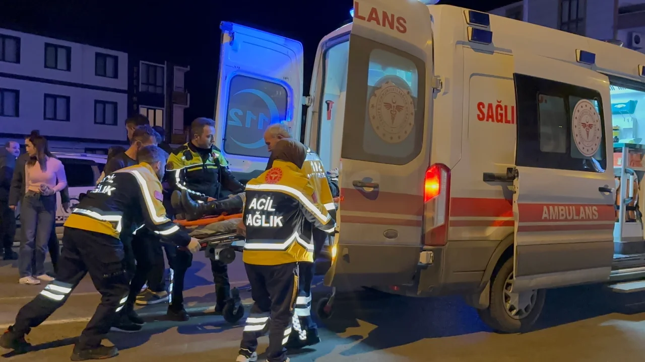 Düzce'de kural ihlali kazaya sebep oldu!