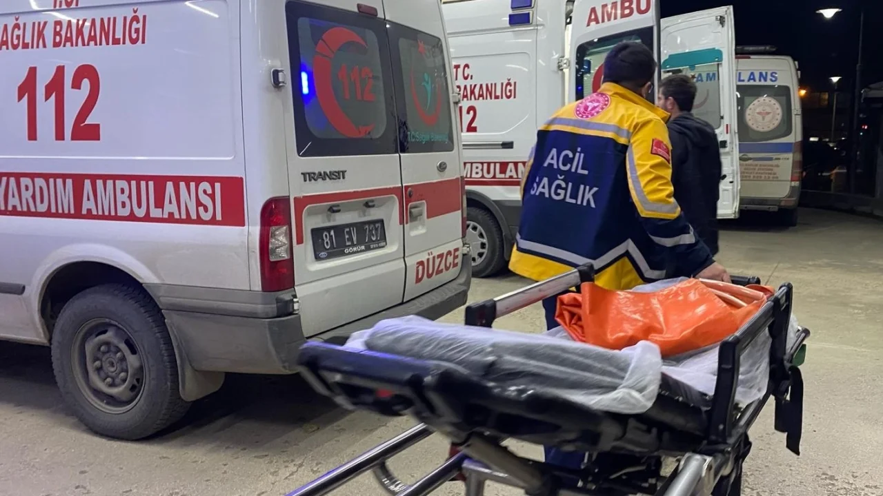 Düzce'de trafik kazası: 1 ölü