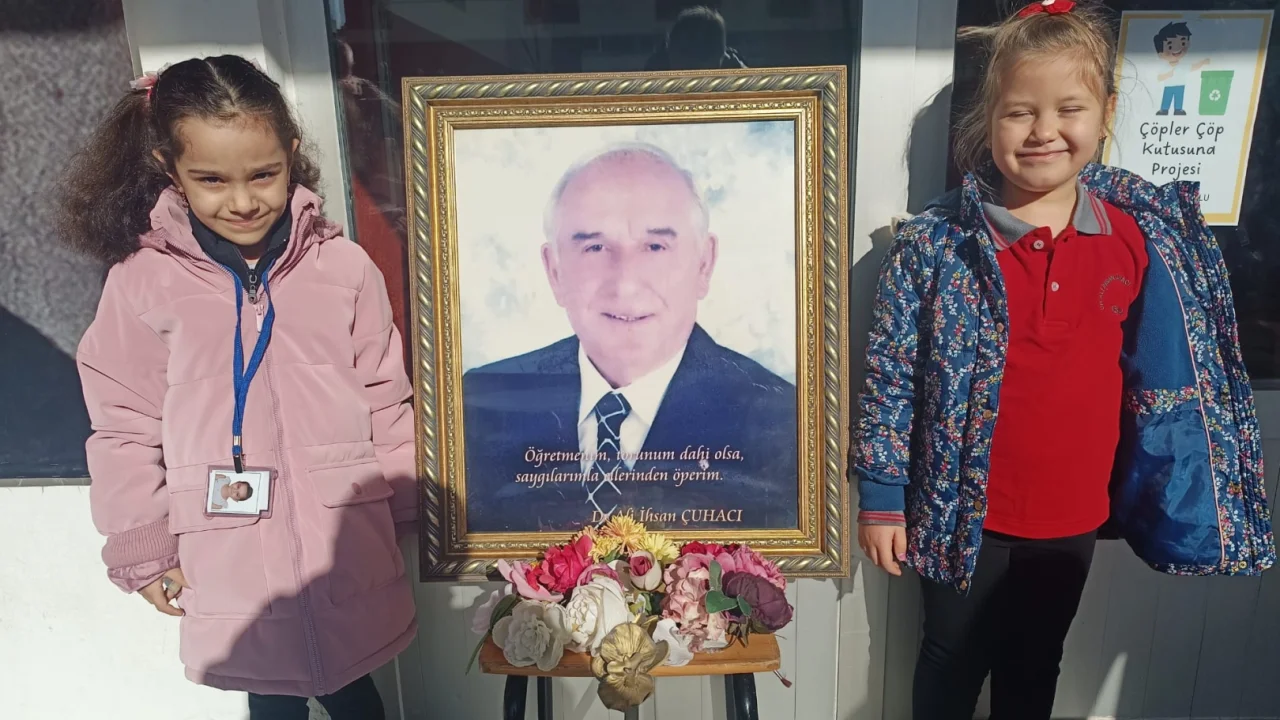 Edirne Keşan'da öğrenciler merhum Dr. Çuhacı'yı unutmadı