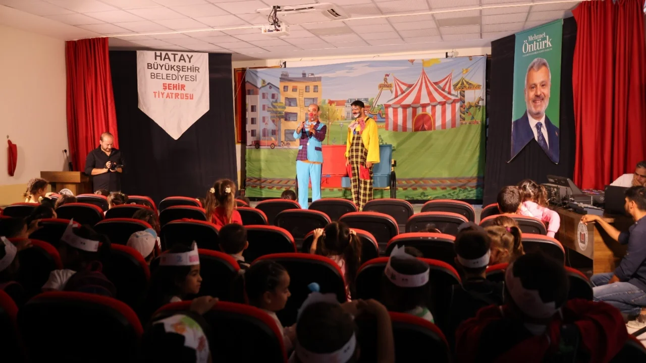 Hatay Şehir Tiyatrosu miniklere hizmet ediyor
