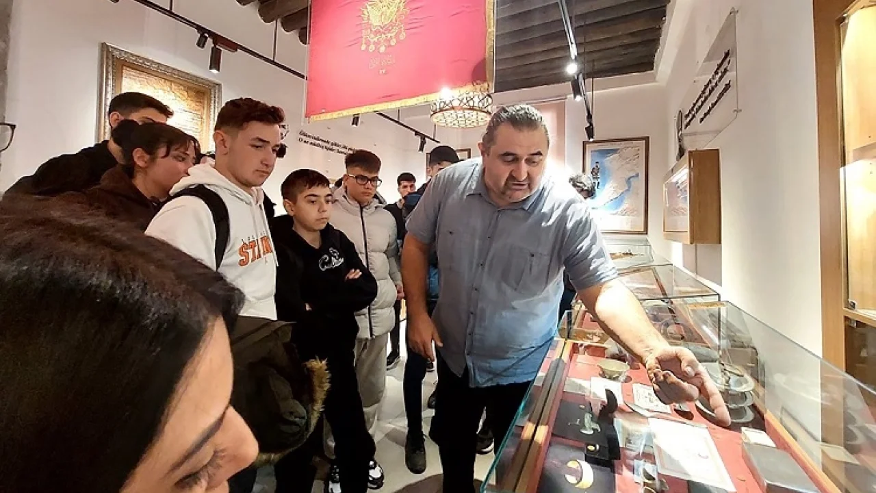 Kayseri Talas'ta Çanakkale Müzesi'ne ziyaretçi akını
