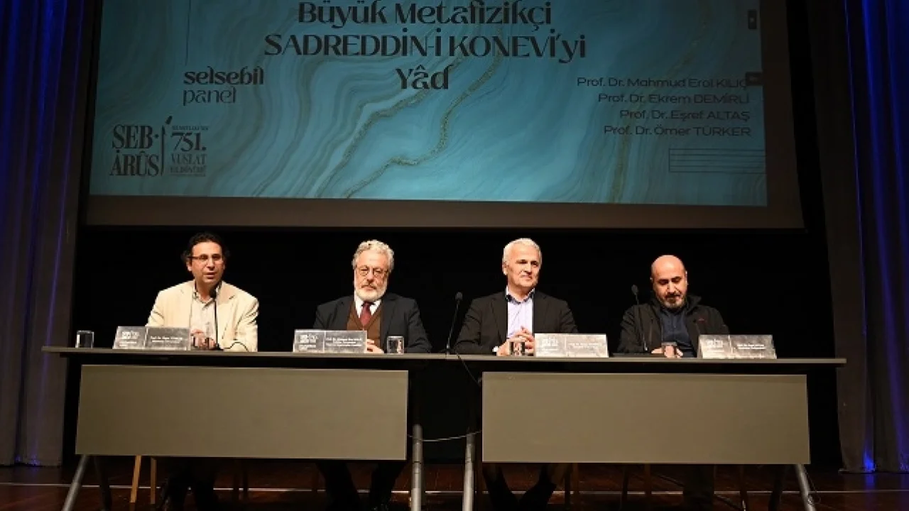 Konya'da büyük metafizikçi yad edildi