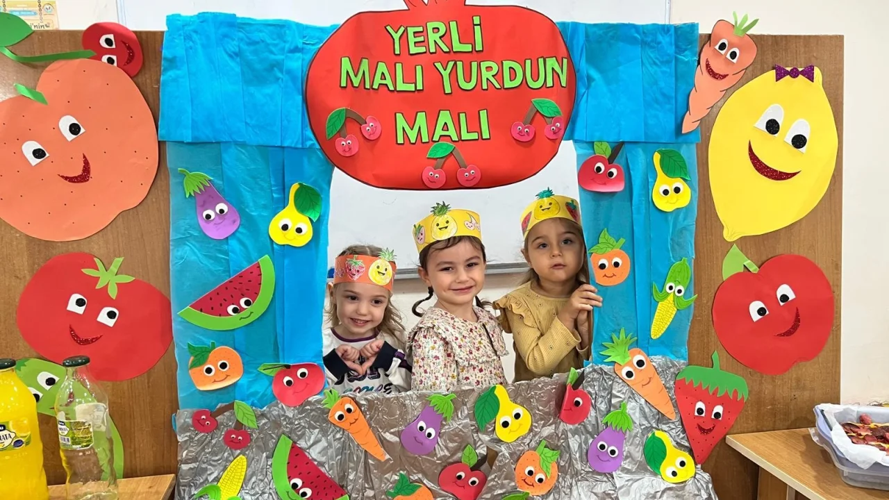 Manisa Büyükşehirli minikler 'Yerli Malı Haftası'nı kutladı