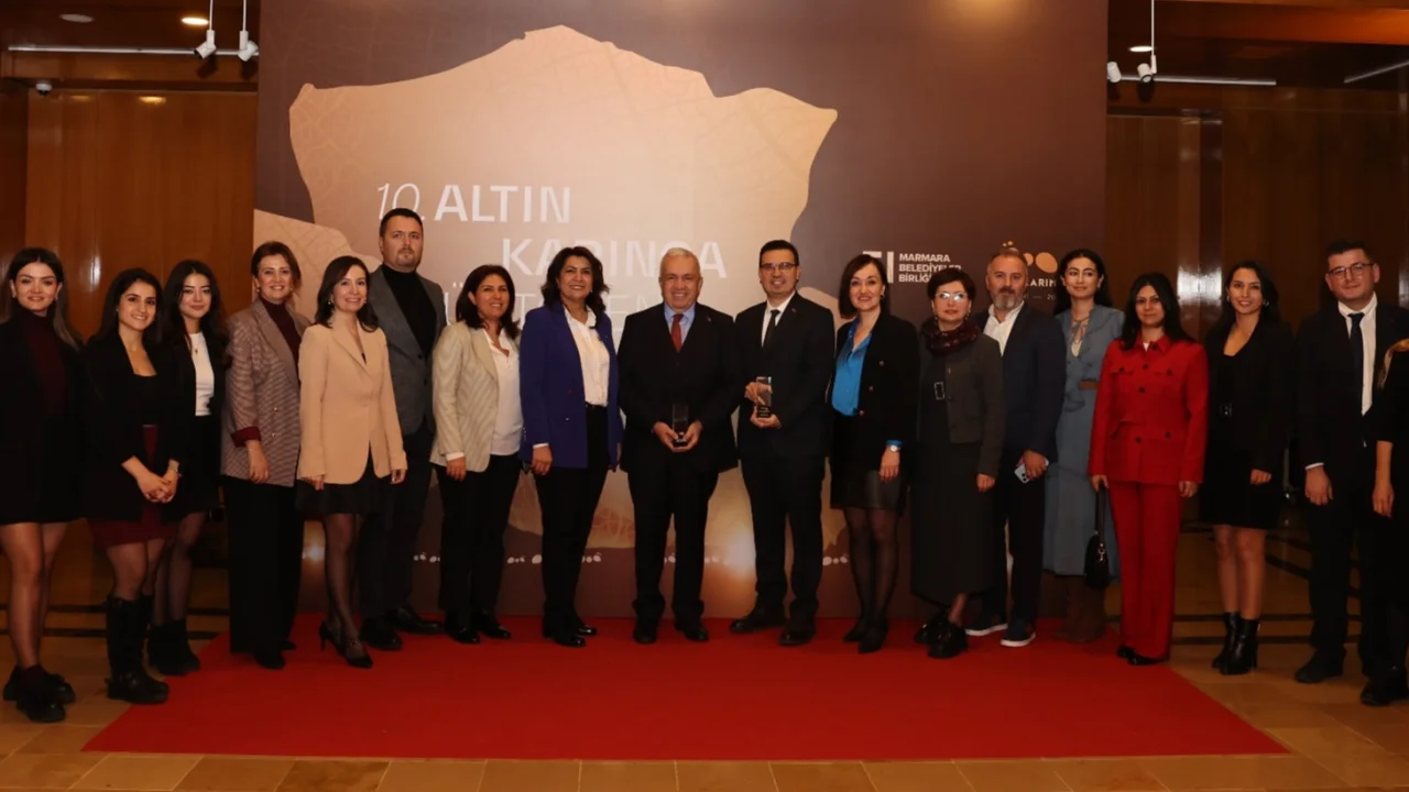 Marmara Belediyeler'den Nilüfer'in 2 projesine 'Altın Karınca' ödülü
