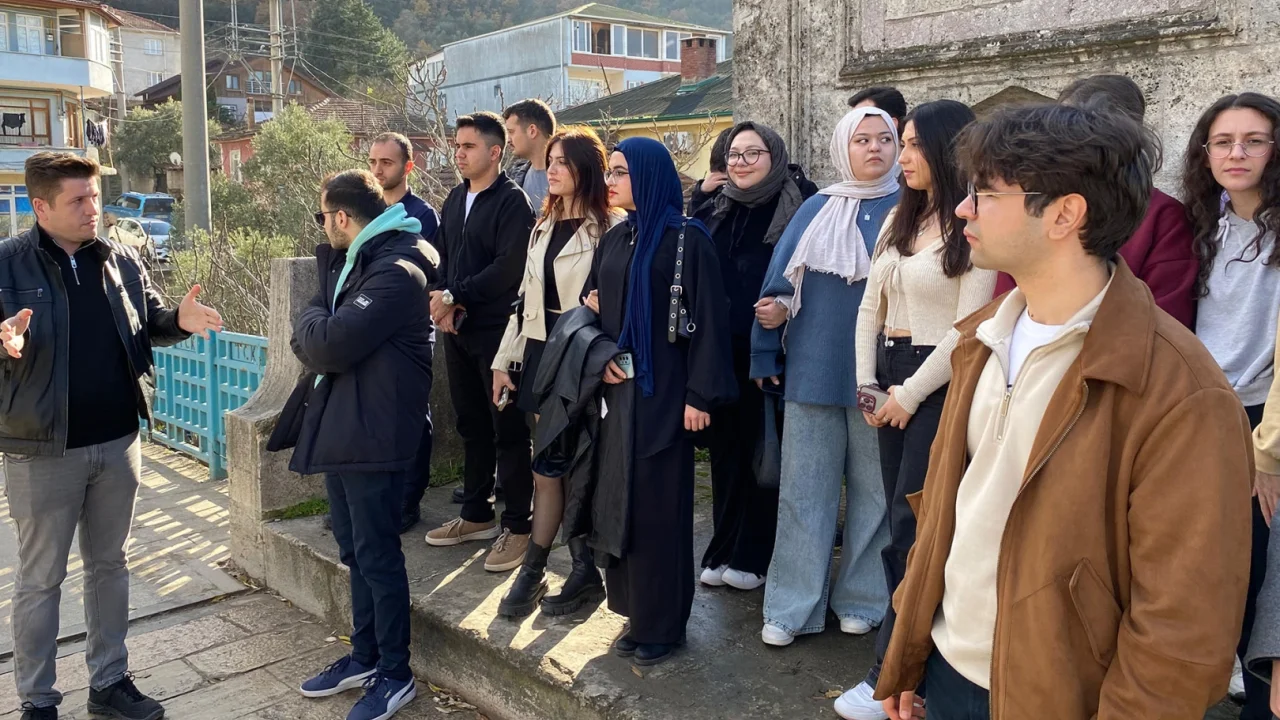 SAÜ’nün uluslararası öğrencileri Sakarya’yı keşfetti