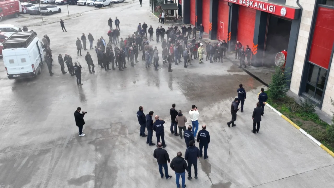Alev avcılarına Kocaeli’de önemli eğitim