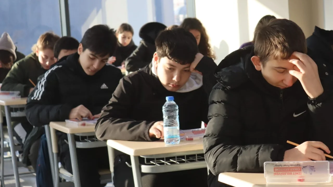 Çınar Akademi’de LGS öncesi sınav heyecanı yaşandı