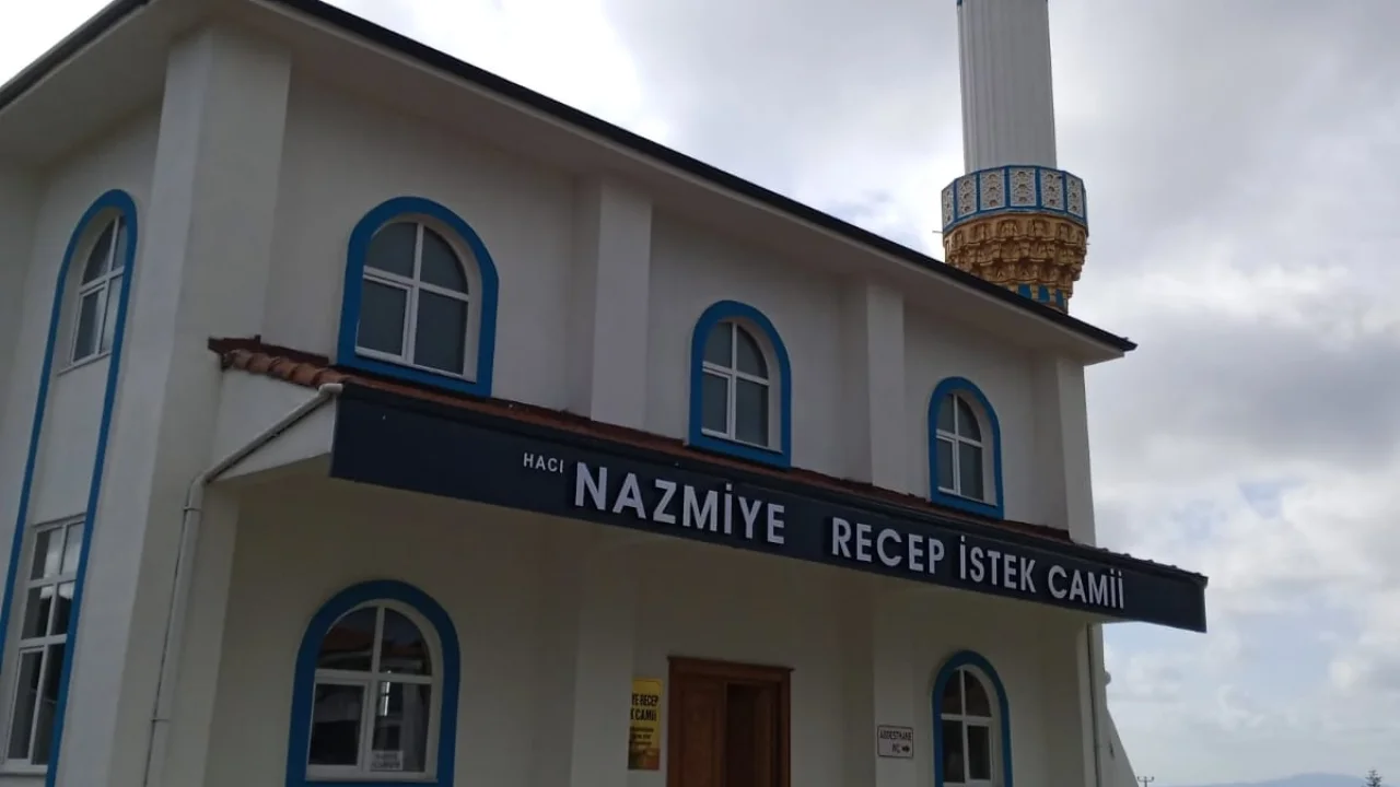 Edirne Keşan'da Nazmiye-Recep İstek Camii açılışa hazırlanıyor