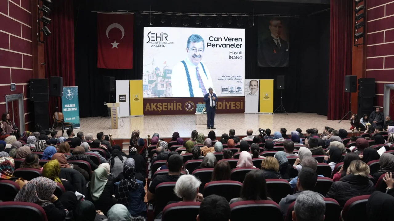 Hayati İnanç ve Dursun Ali Erzincanlı Konyalılarla buluştu