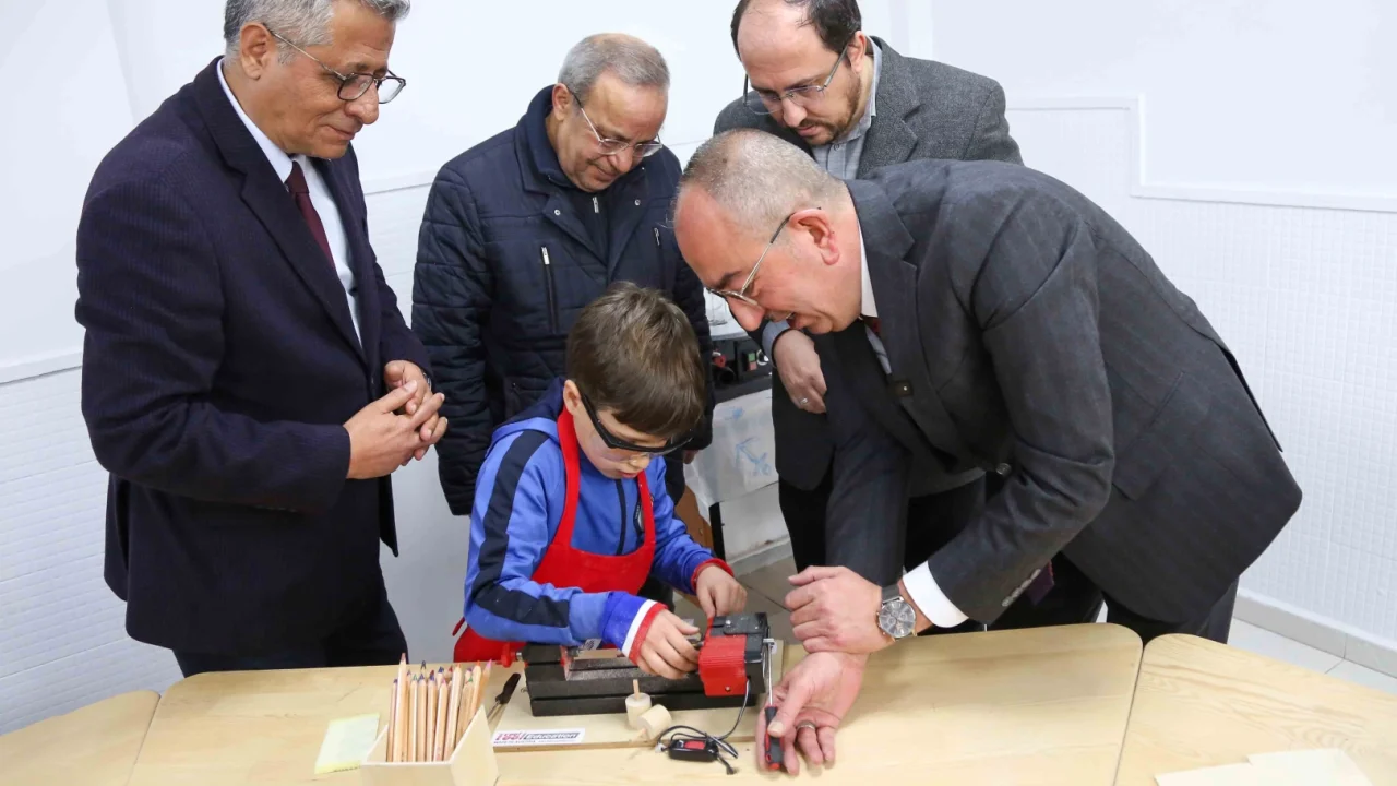 Konya Meram'da çocuklar maharetlerini sergiledi