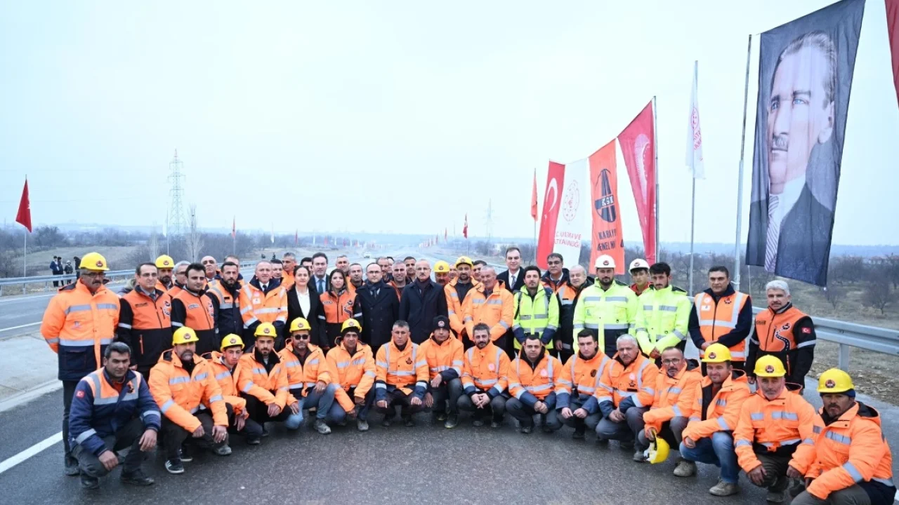 Malatya Çevre Yolu'nda 38,2 km tamamlandı