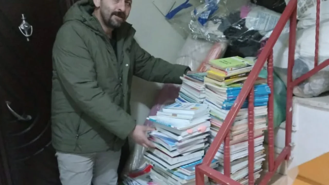 Edirne Keşan'da eski kitaplar geri dönüşüyor