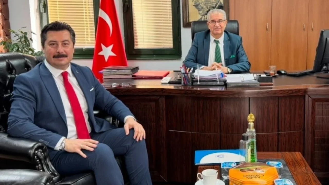 Ercan Özel, Vali Yardımcısı Doğan’ı ziyaret etti