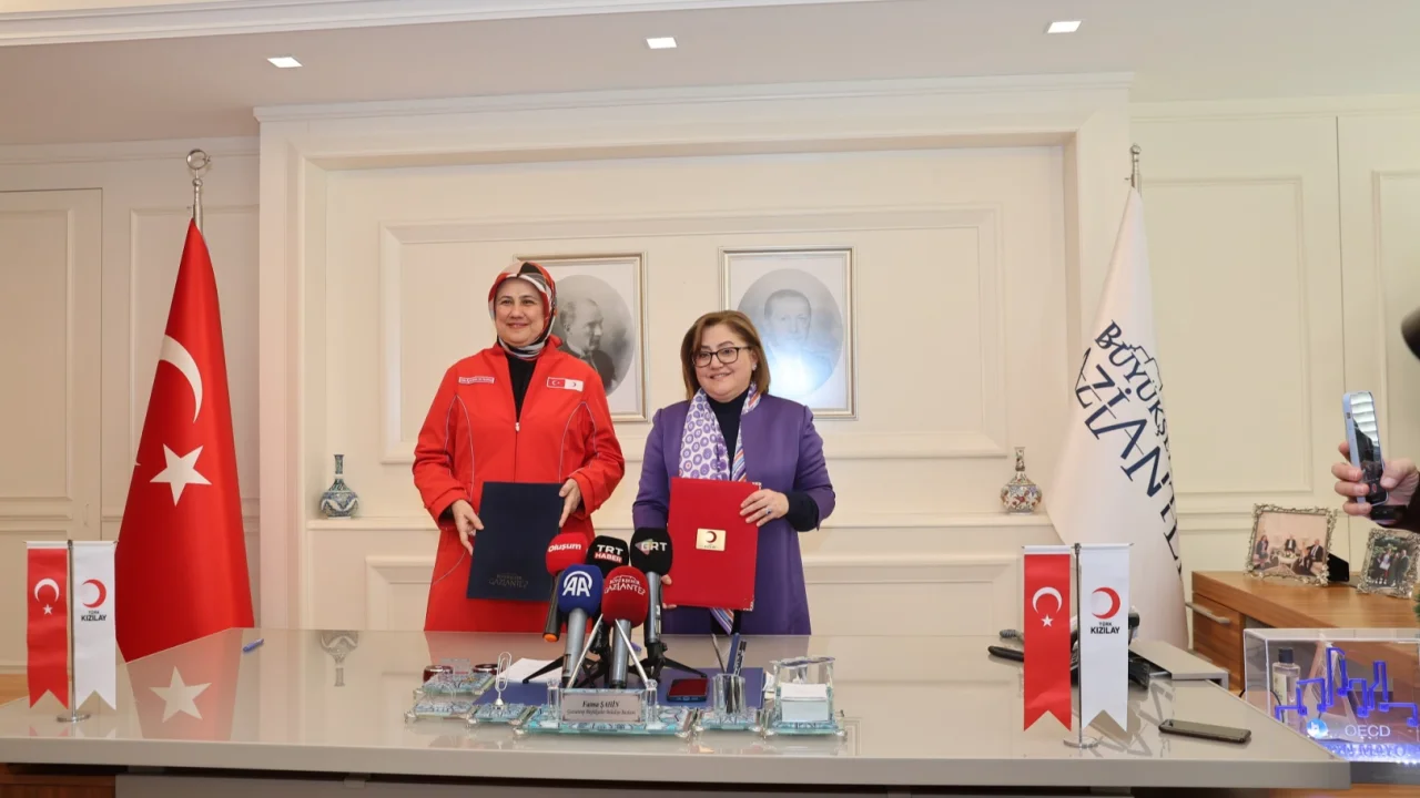 Gaziantep Büyükşehir ile Türk Kızılay'ından iş birliği