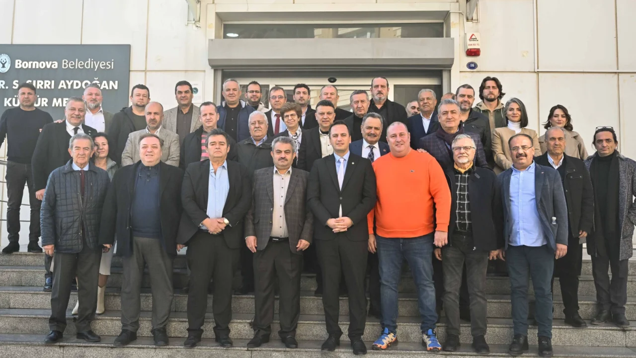 İzmir Bornova’da sanayi esnafı ile belediye elele