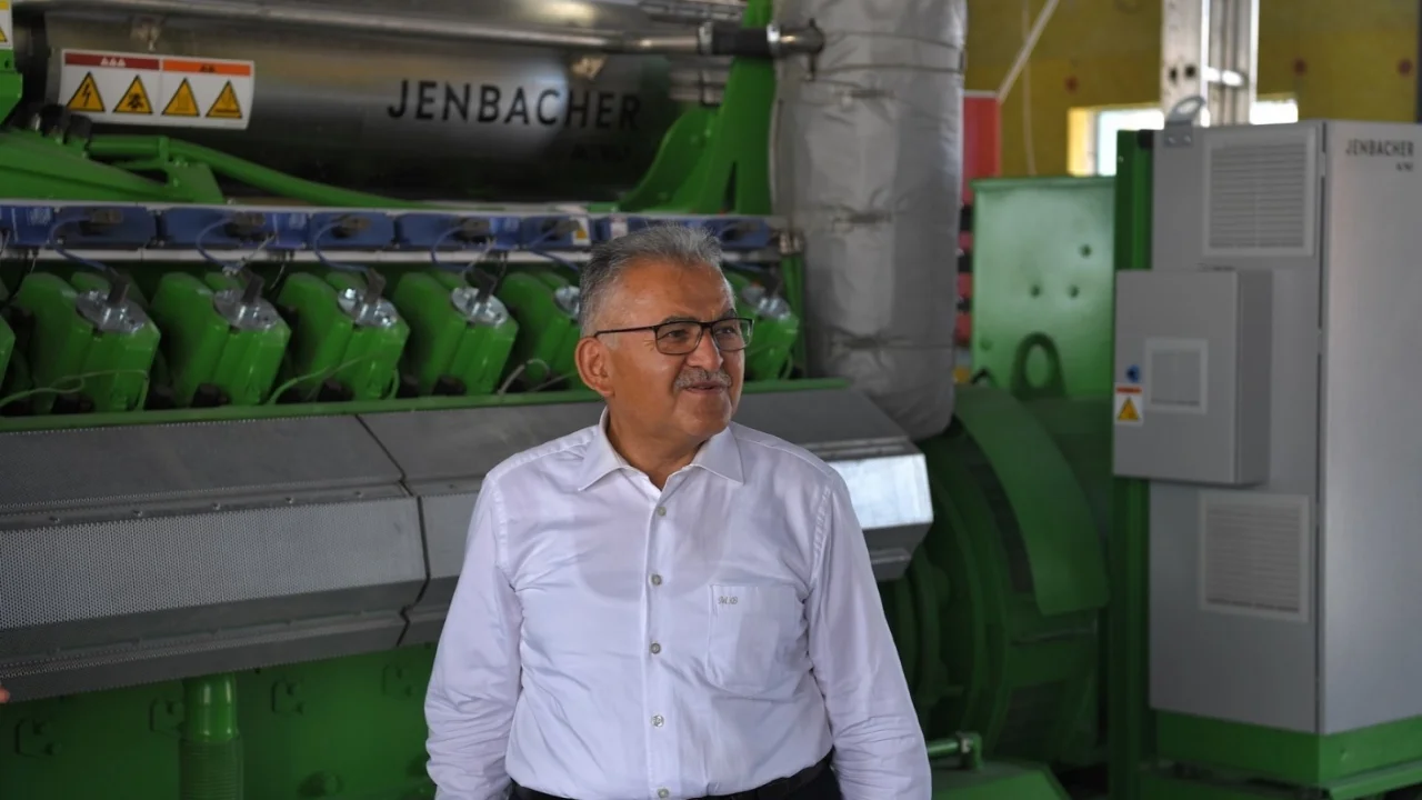 Kayseri Biyogaz Tesisi 5 bin 300 haneye elektrik