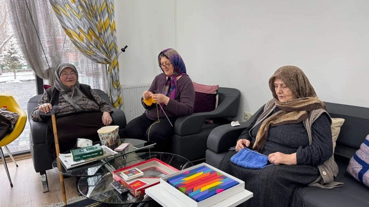 Kayseri'nin ulu çınarlarına sımsıcak ortam