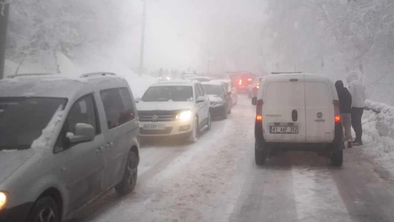 Kocaeli Kartepe'de hafta sonu yoğunluğu