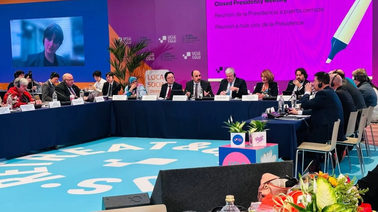 Konya Büyükşehir Belediye Başkanı Altay, UCLG Toplantısı’na katıldı
