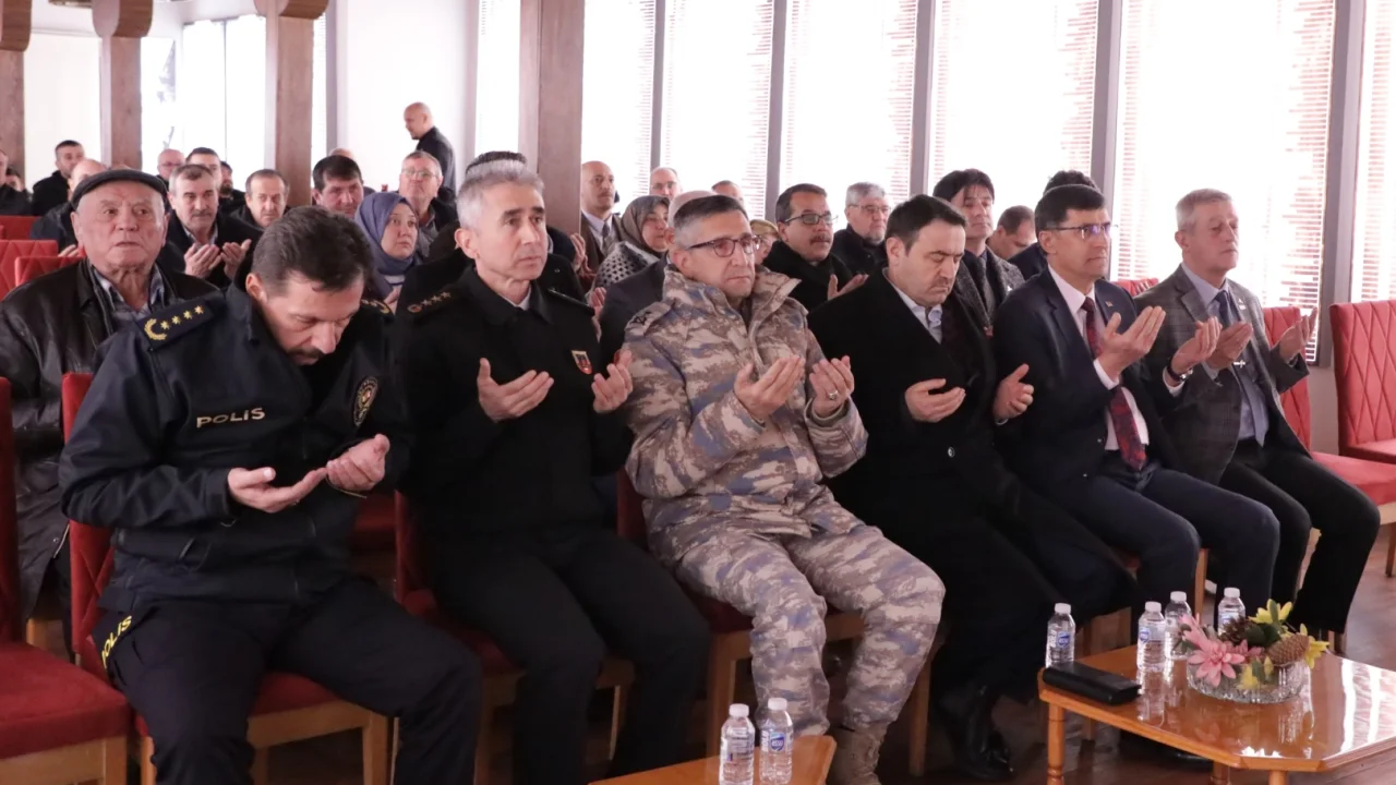 Kütahya'da şehitler ve gaziler için dua
