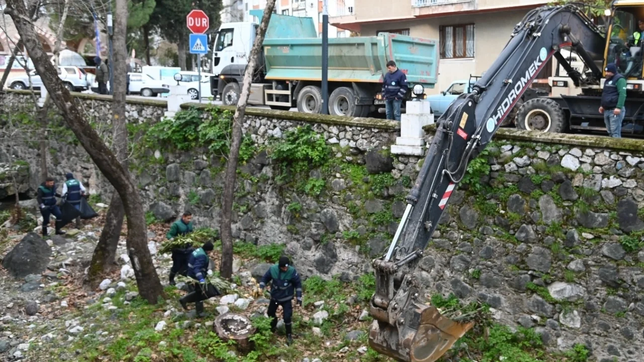 Manisa'da Tarihi Dere'yi kameralar koruyacak