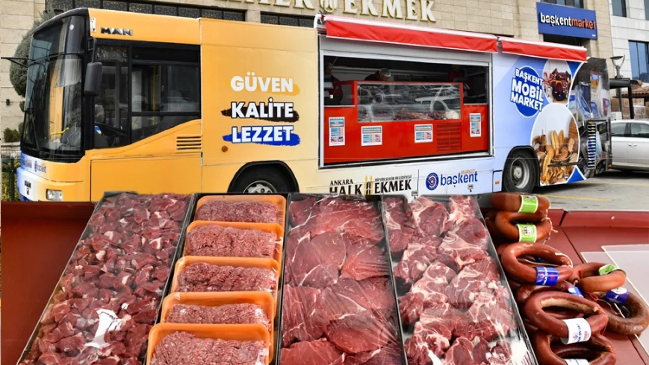 Ankara'da uygun fiyatlı et satışı başlıyor... Kıyma 419, kuşbaşı 499 TL!