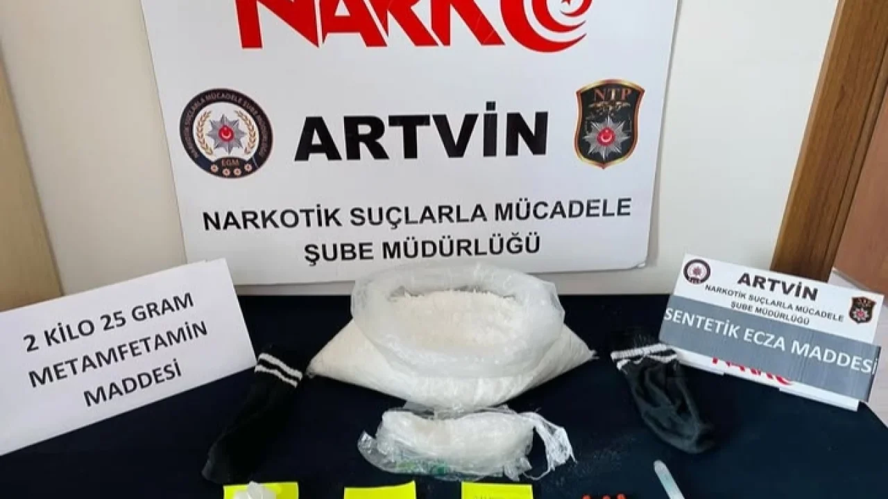 Artvin'de uyuşturucuya geçit yok!