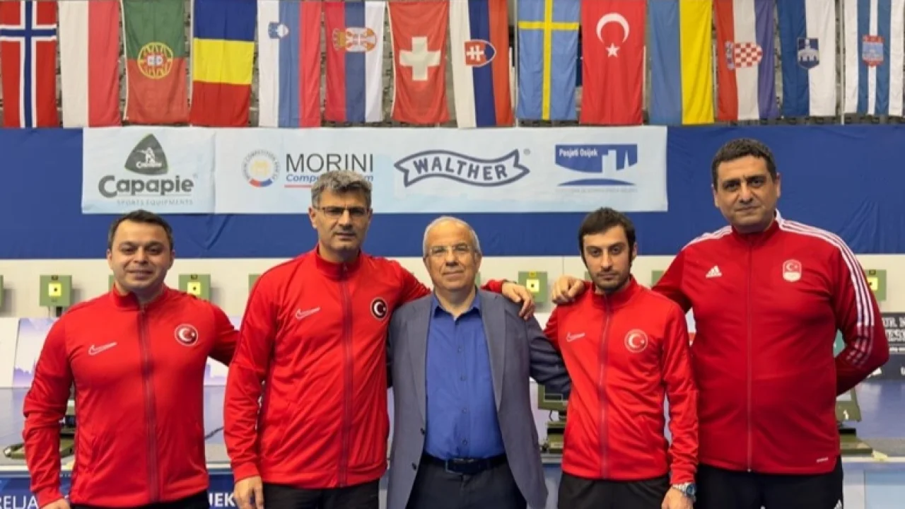 Atıcılıkta peş peşe altın gurur