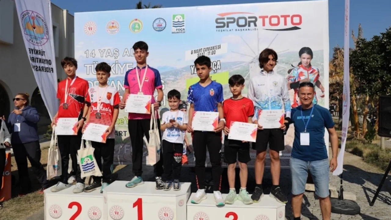 Bostanlıspor Oryantiring U14’de Türkiye Şampiyonu oldu
