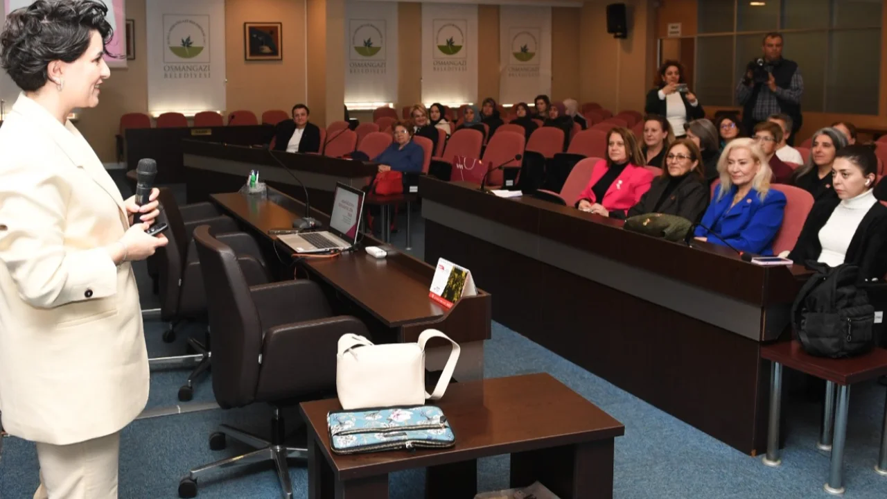 Bursa Osmangazi’de kadınlara özel sağlıklı yaşam semineri