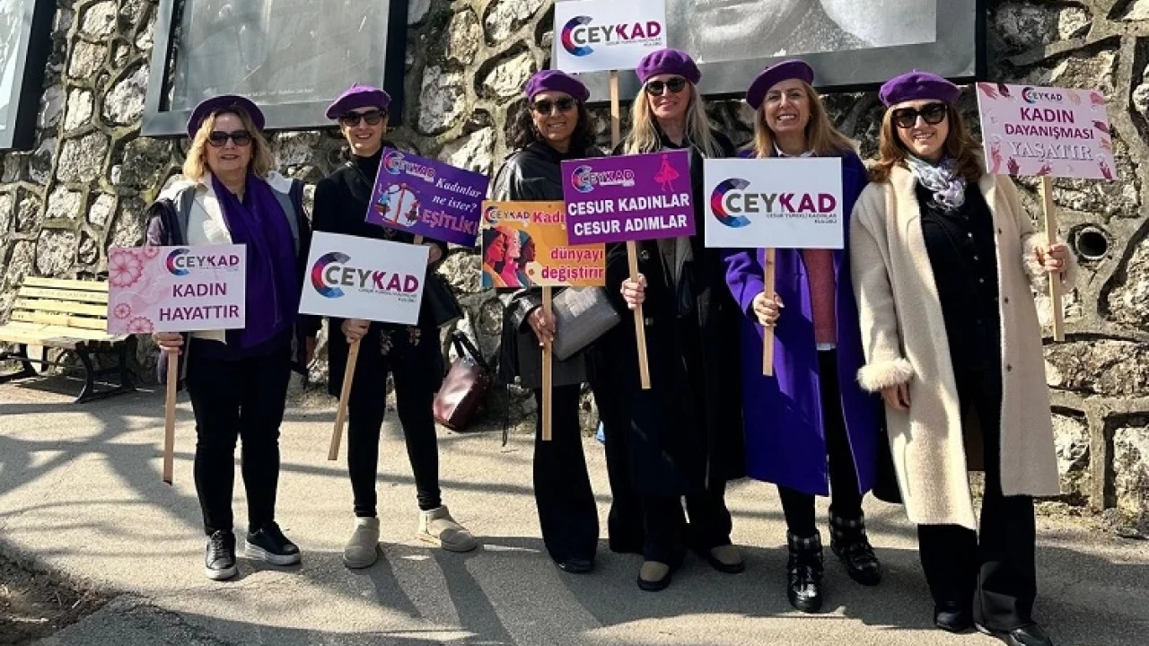 CEYKAD, 8 Mart'ta sahadaydı