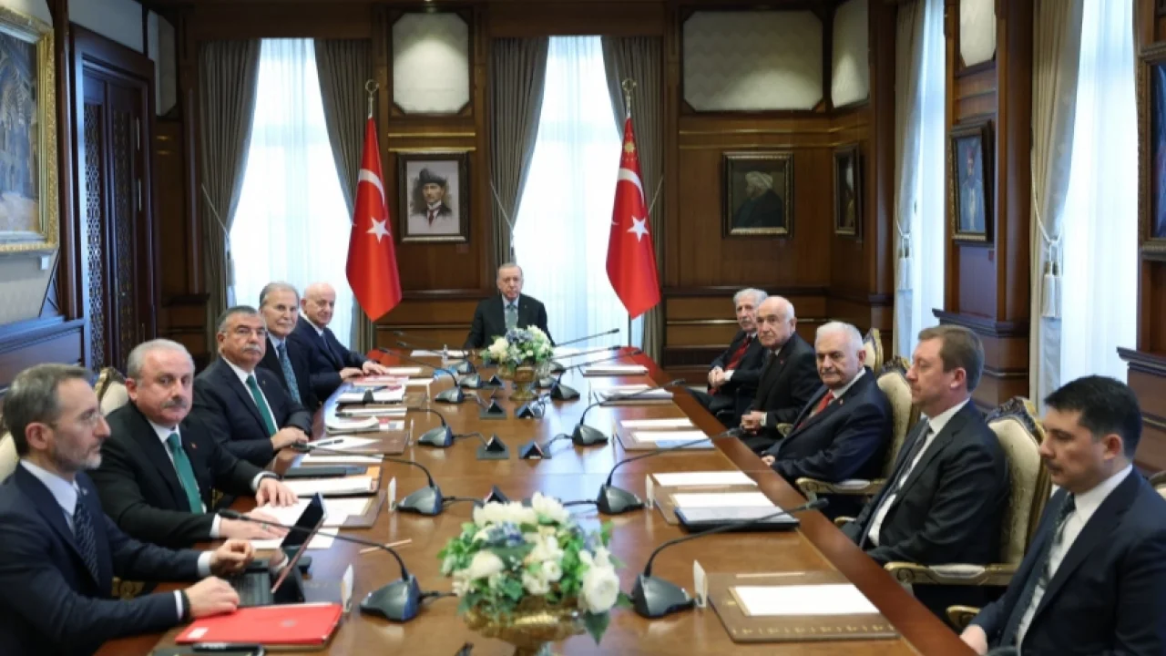 Cumhurbaşkanı YİK Külliye'de toplandı