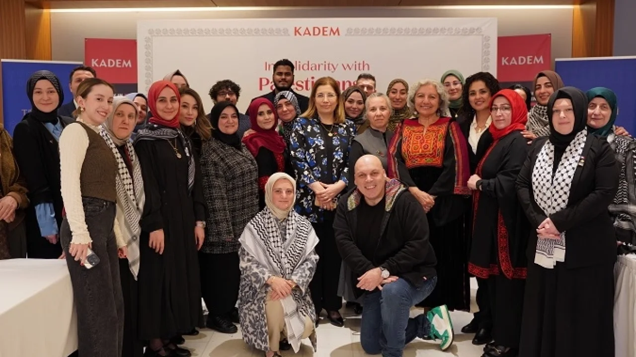 Filistin’de sanatla direnenler Türk Evi’nde buluştu