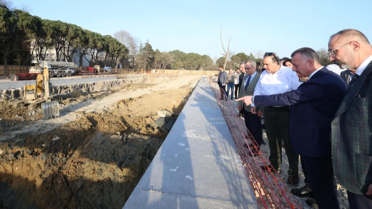 Kocaeli’de Kuzey Metro Hattı hızla ilerliyor