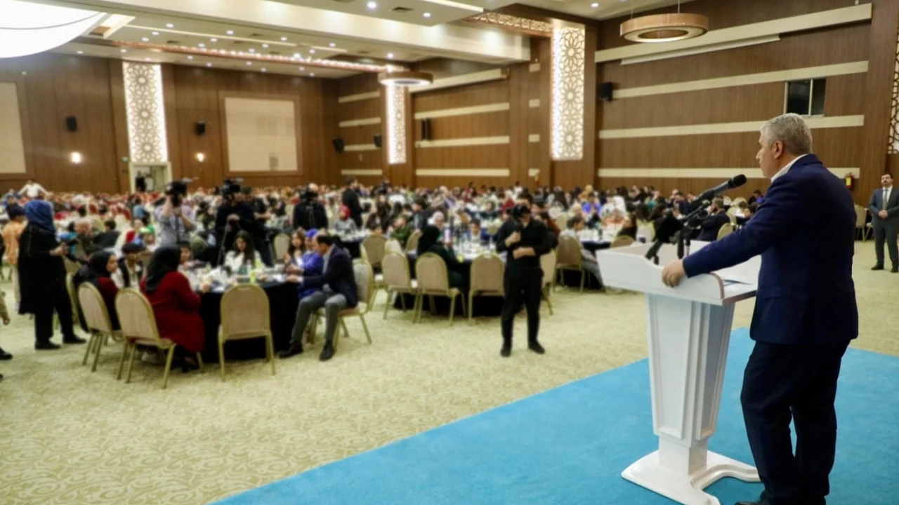 Konyalı yetimler aynı sofrada buluştu