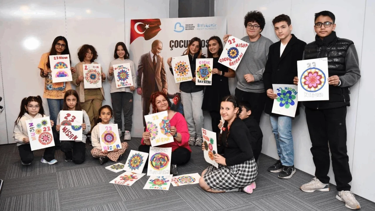 Balıkesir Büyükşehir'den çocukların hayal gücünü geliştiren etkinlik
