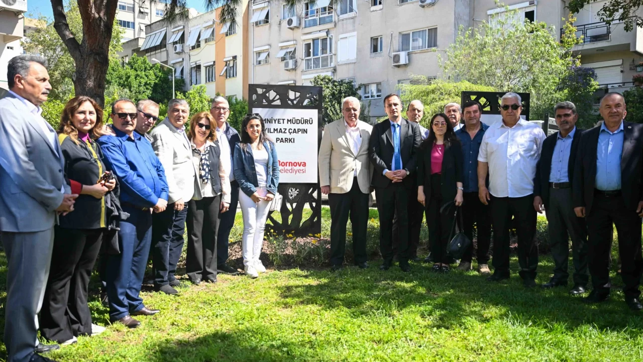 Efsane Emniyet Müdürü Yılmaz Çapın’ın adı İzmir Bornova’da yaşayacak