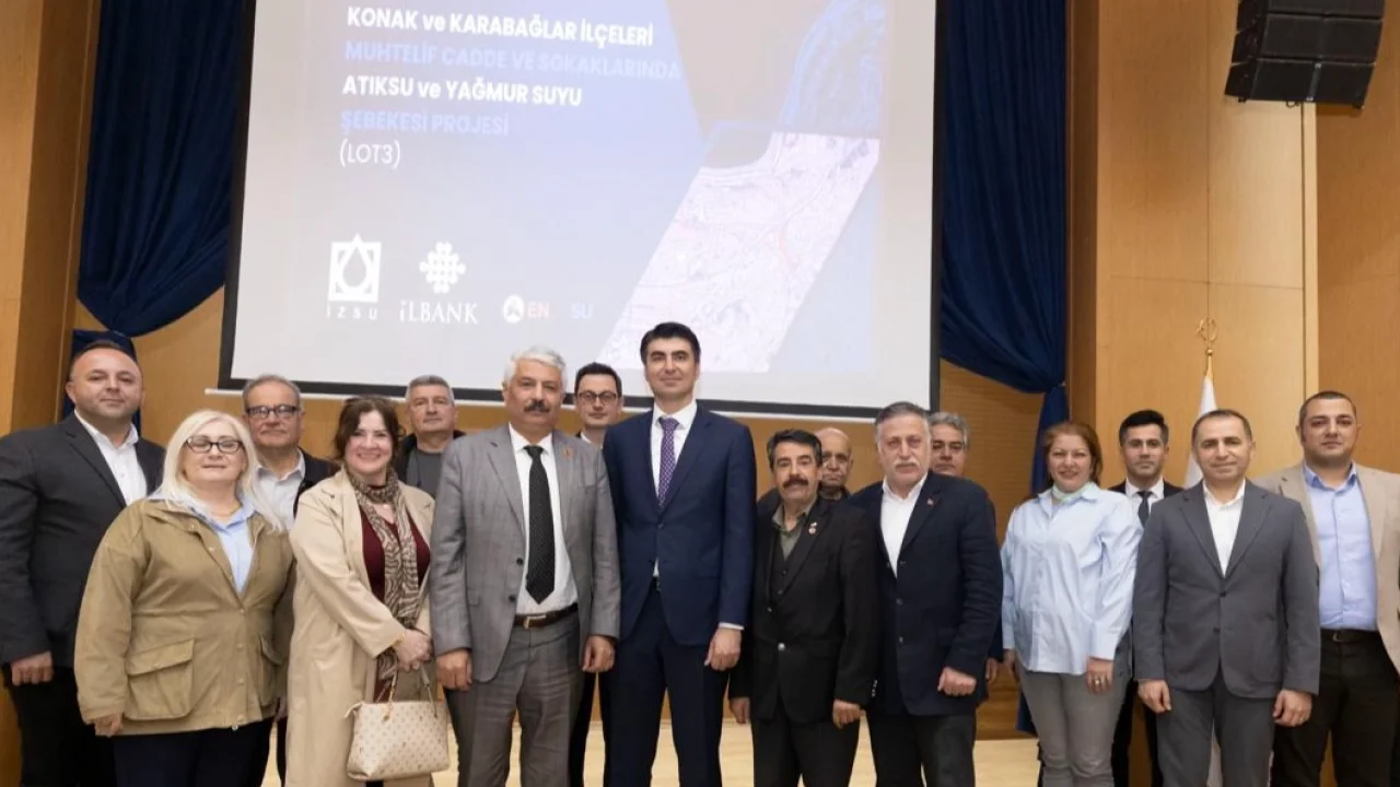 İzmir'de Konak ve Karabağlar’da hayata geçireceği projeler halka tanıtıldı