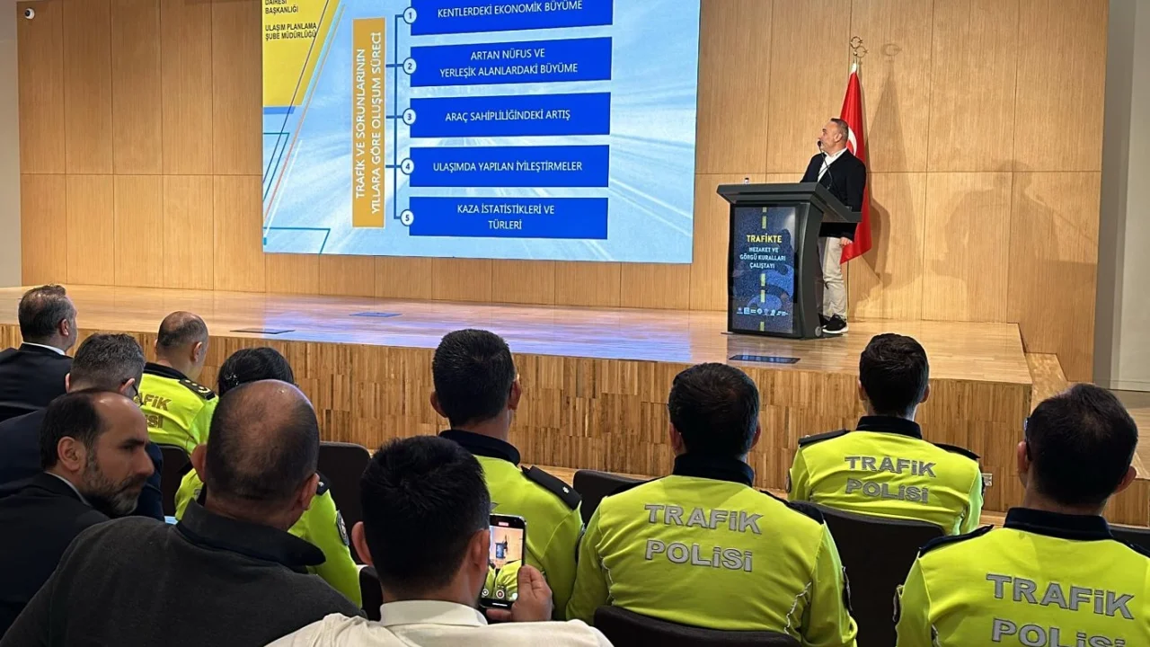 Konya'dan trafiğe nezaketli bakış
