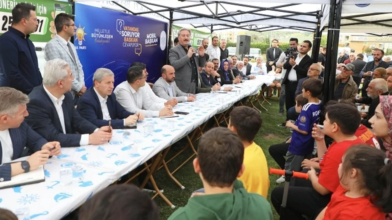 Kayseri Melikgazi'nin mobil başkanı Altınoluk'tan